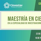 Maestría. Departamento de Investigaciones Educativas