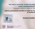 Antonia Candela Martín. Saberes y pensamiento científico en el plan de estudio 2022.