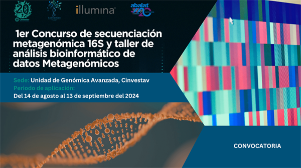 1er Concurso de secuenciación metagenómica 16S y taller de análisis bioinformático de datos Metagenómicos