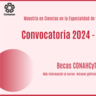 Admisión al programa de Maestría en ciencias 2024