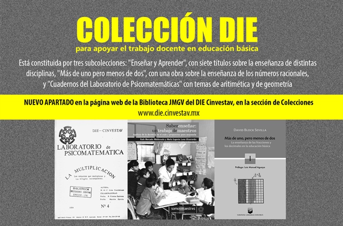 Colección DIE para apoyar el trabajo docente en educación básica