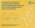 Alonso Fernández‑Guasti - Combination of low doses of mirtazapine plus venlafaxine produces antidepressant‑like efects in rats, without afecting male or female sexual behavior