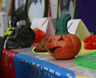 Ofrenda del Departamento de Investigaciones Educativas.