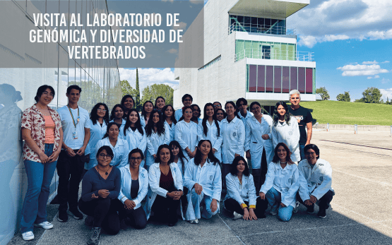 Visita al Laboratorio de Genómica y Diversidad de Vertebrados